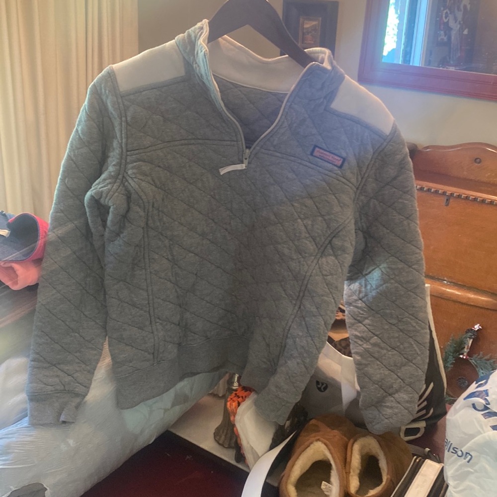 VINEYARD VINES Quilted Girls Pullover